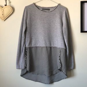 Simon Chang POP | half sweater blouse